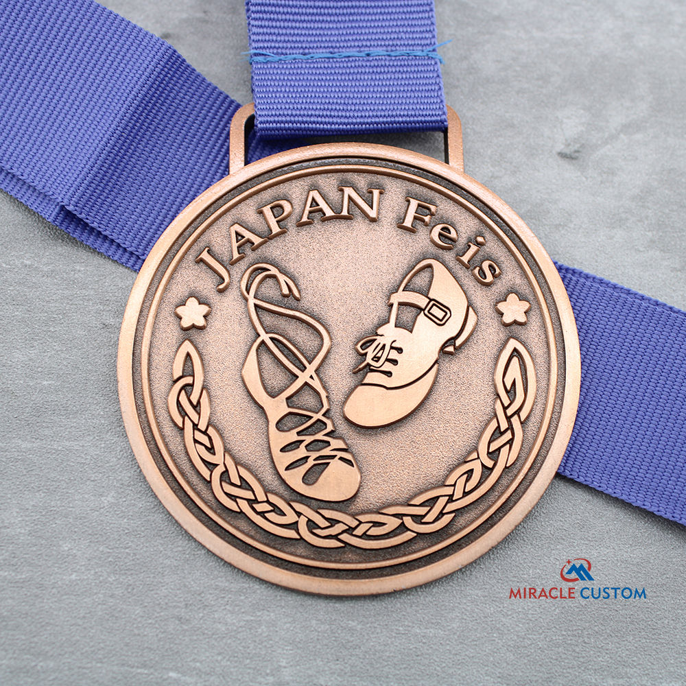 Custom Dance Medals Japan Feis Dance