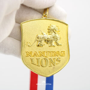 Custom 3D Embossed Logo Medal