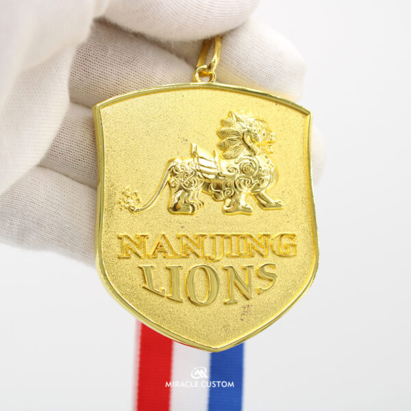 Custom 3D Embossed Logo Medal