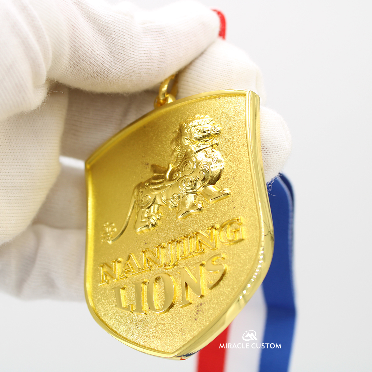 Custom 3D Embossed Logo Medal