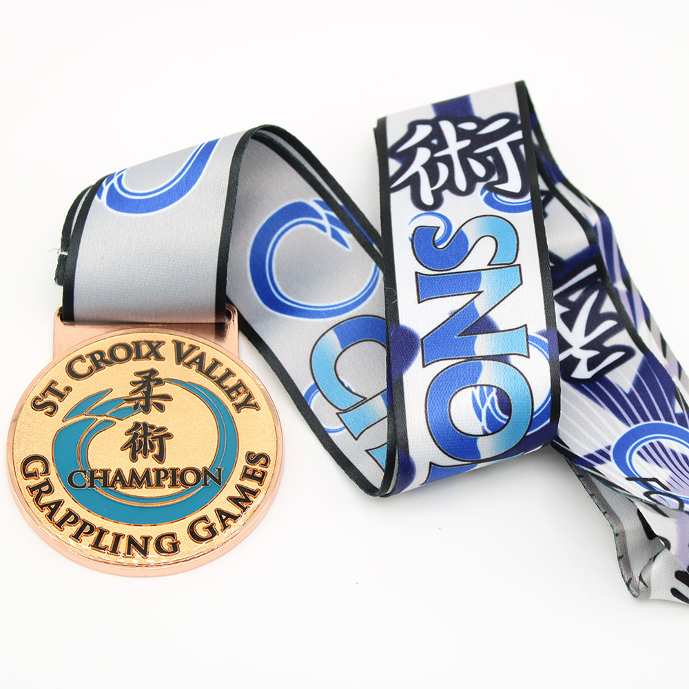 custom grappling medals