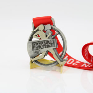 custom two tone plating marathon medals