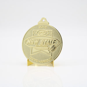 custom bright medals with sandblasting