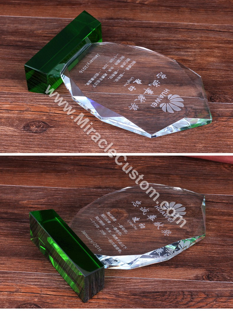 Custom unique awards trophies