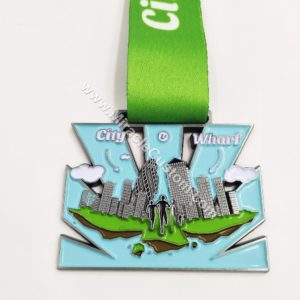 custom run challenge medals