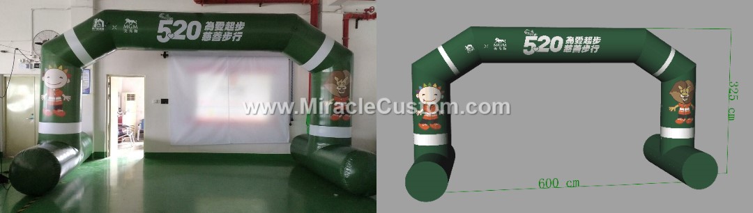 custom inflatables arches