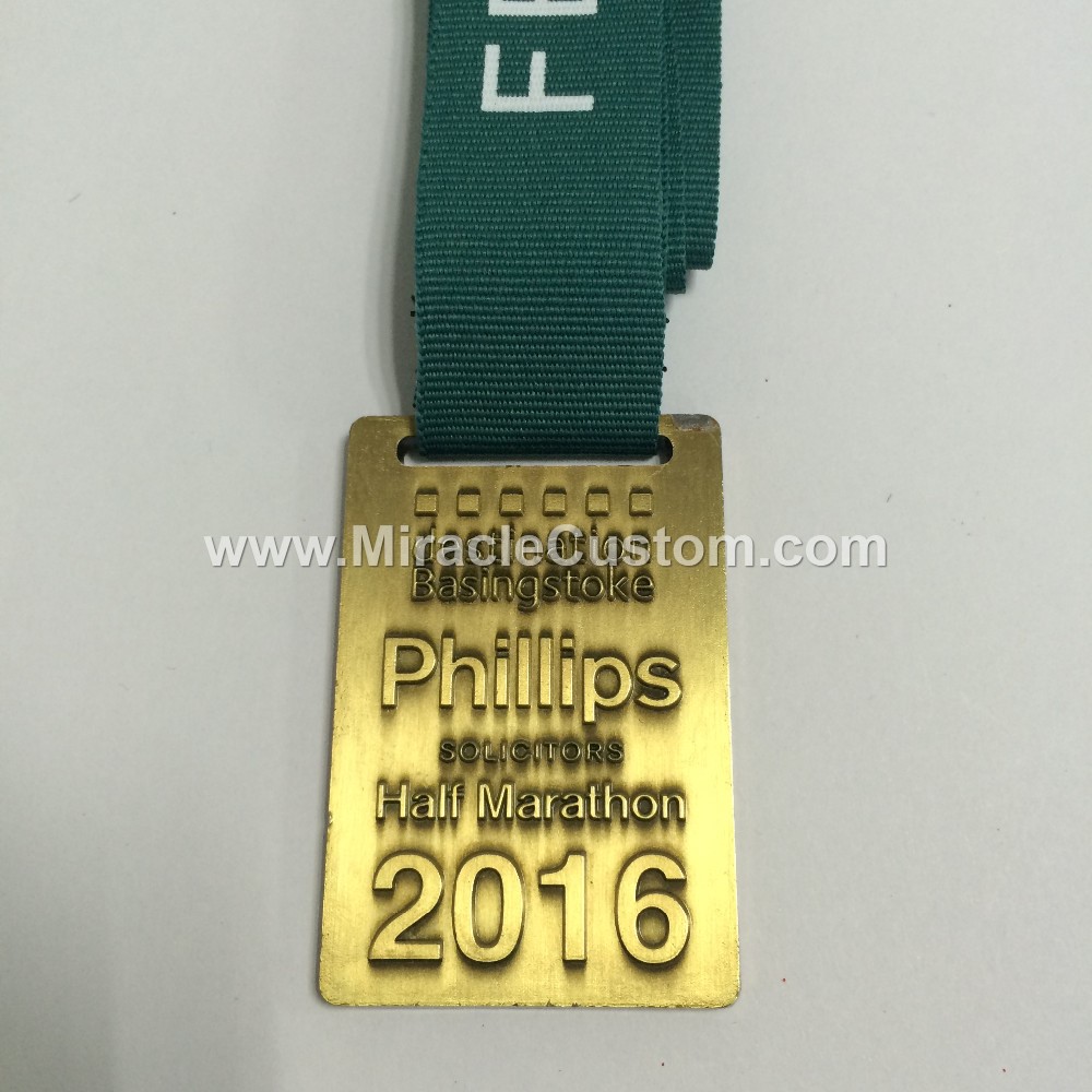 custom half marathon medals