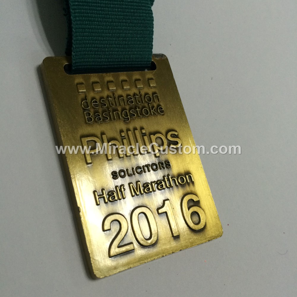 custom half marathon medals