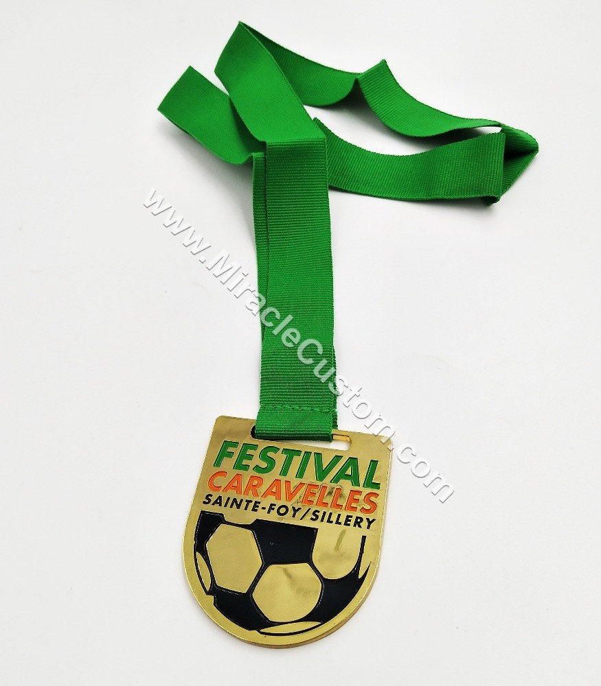 custom football club medals