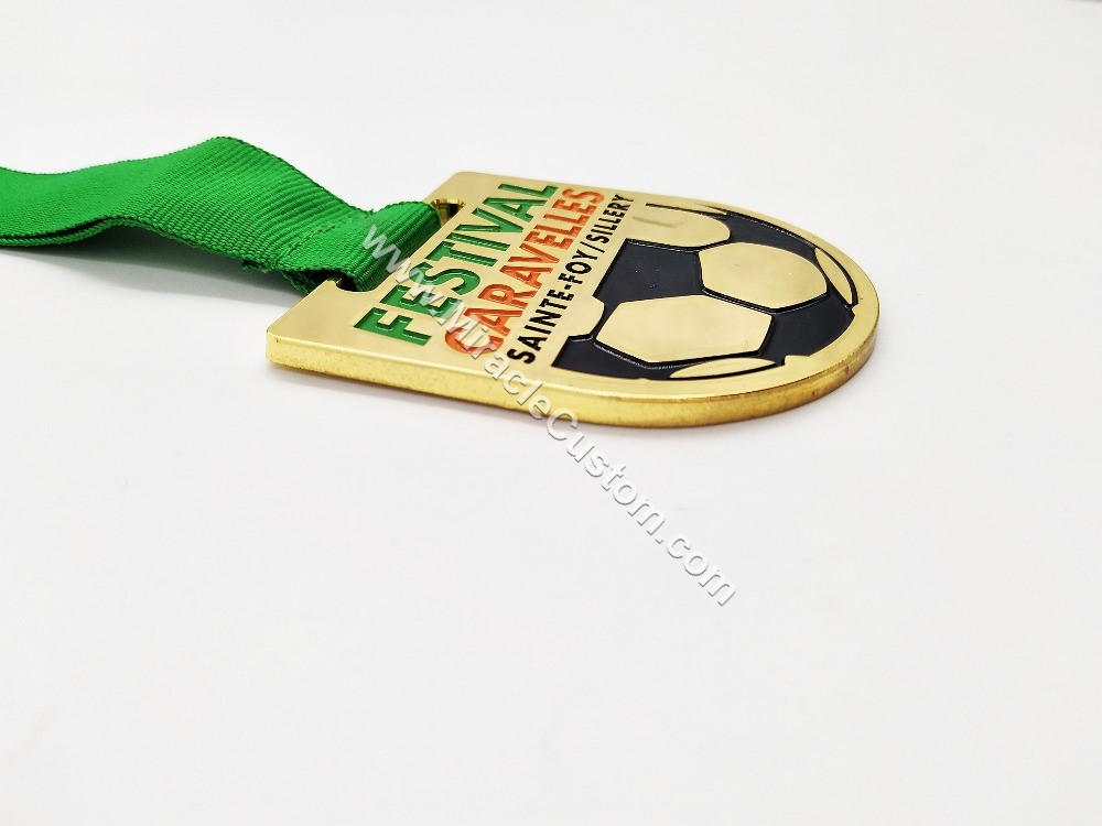 custom football club medals