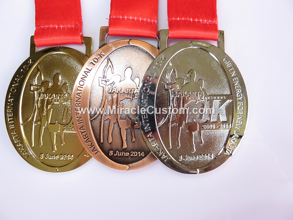  custom running events indonesia marathon medals