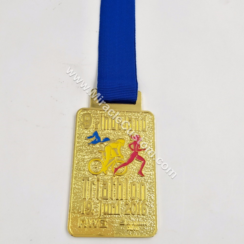 custom triathlon medals