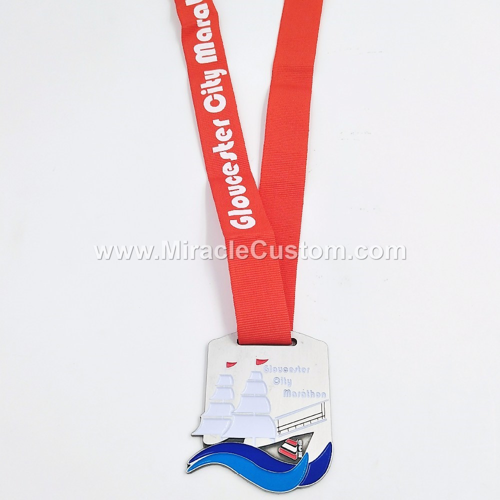 custom city marathon sports medals