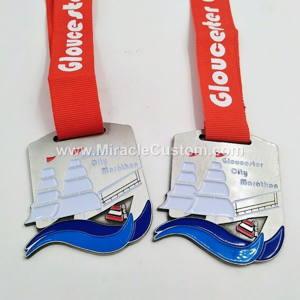 custom city marathon sports medals