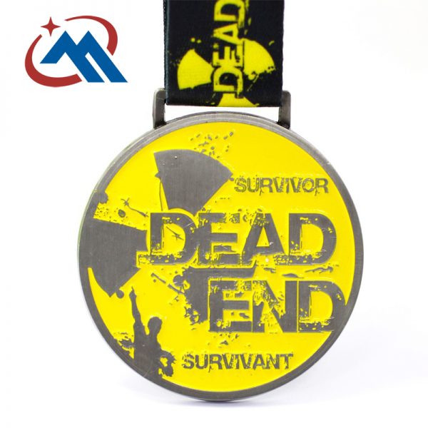 custom dead end survivant medals