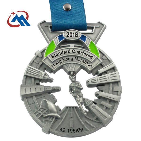 custom hongkong marathon medals