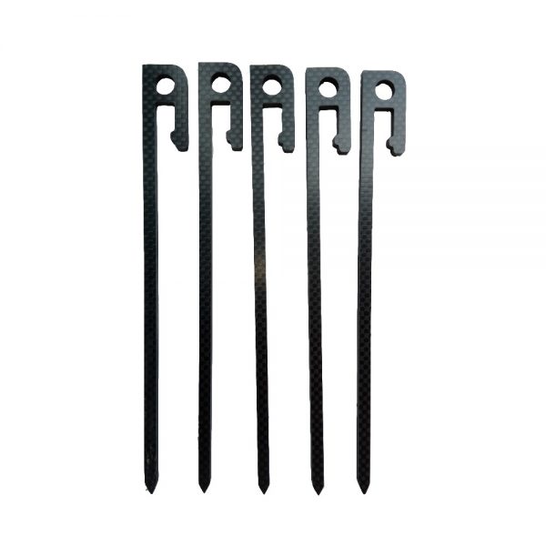 8 g per piece ultralight carbon fiber tent stake tent pegs
