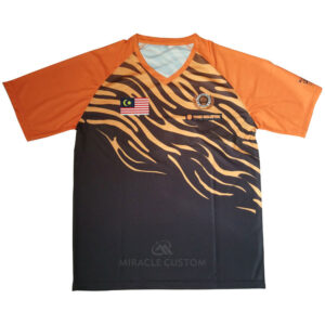 Custom Team Malaysia Sports Tshirts Sublimation Tshirts