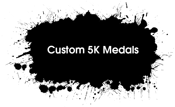 custom 5k medals