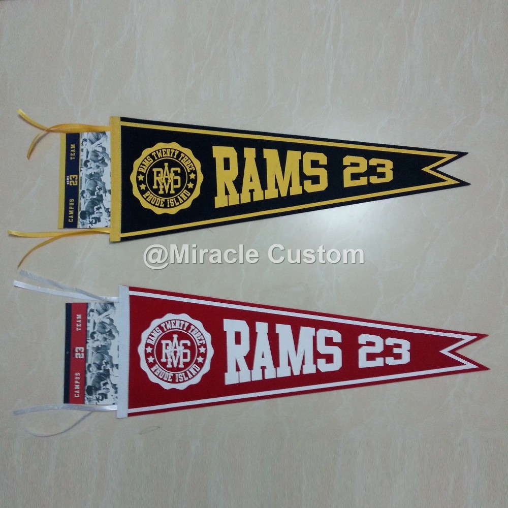 Custom Felt Pennants No Minimum