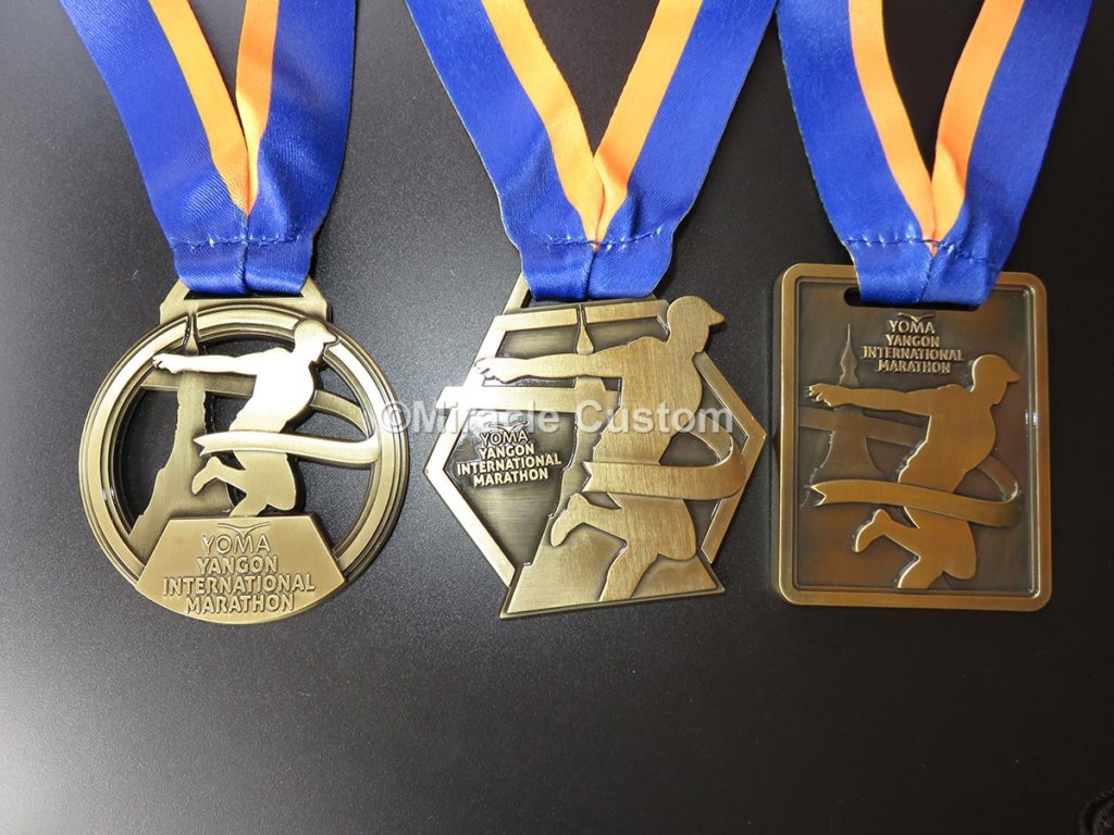 custom yoma yangon international marathon sports medals