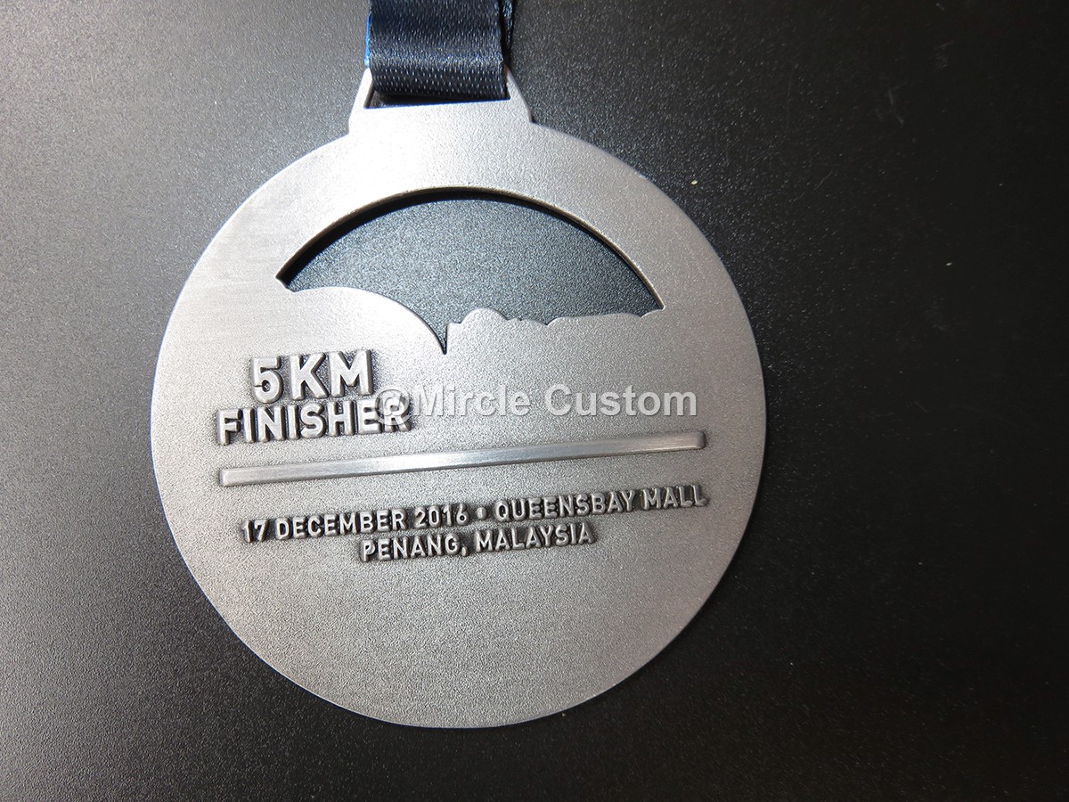 custom marathon antique hollowed out running medals