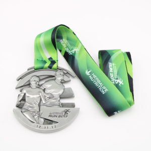 custom run medals for Herbalife Nutrition Running Medals