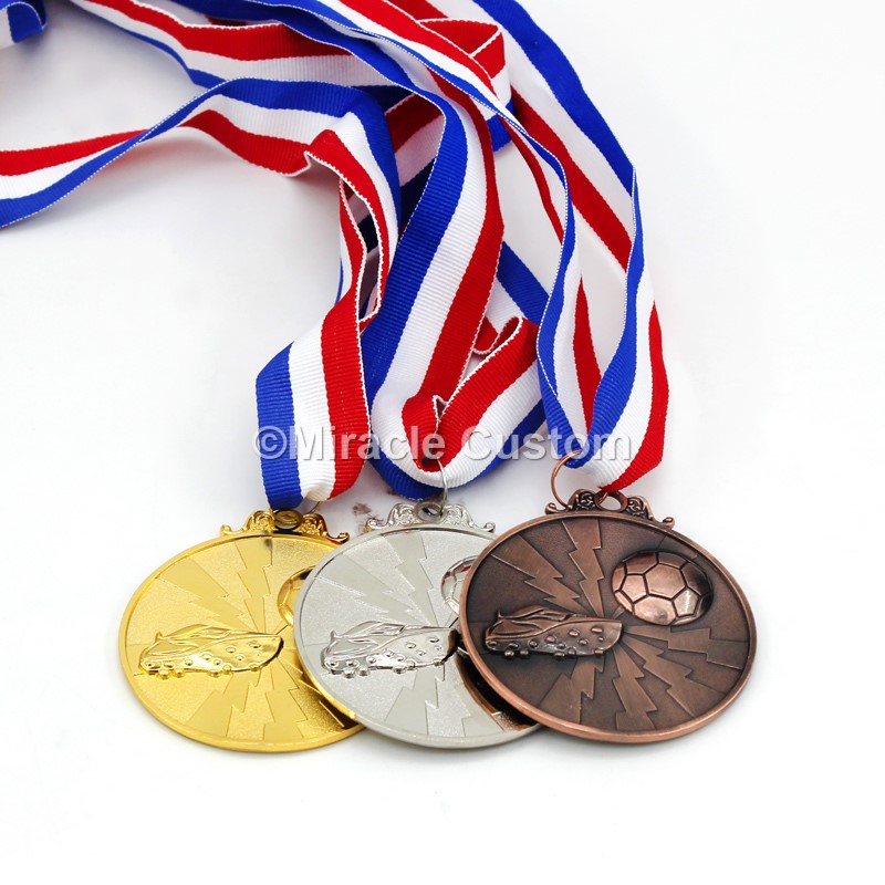 soccer sport gold metal award medals football medals