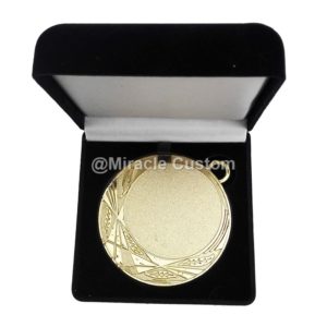 Factory custom Velvet Box for Medal Cheap Factory Price Black Medal Box