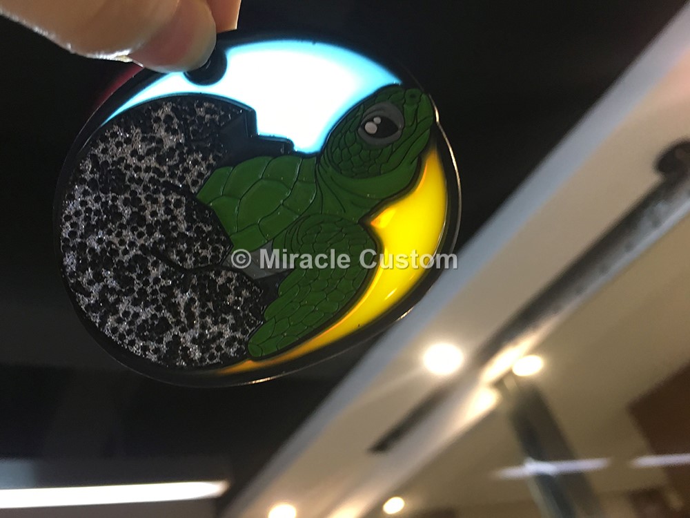 Custom Designed Translucent Medallions