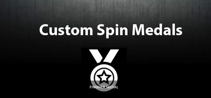 custom spin medals