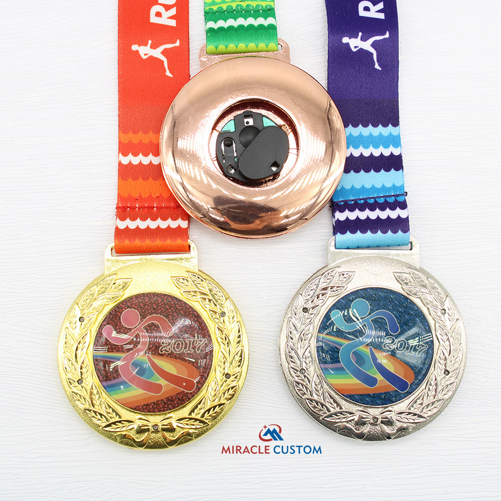 Custom LED Light Medals | Epoxy Domed Medals | Miracle Custom