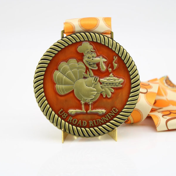 Custom translucent medal running medals