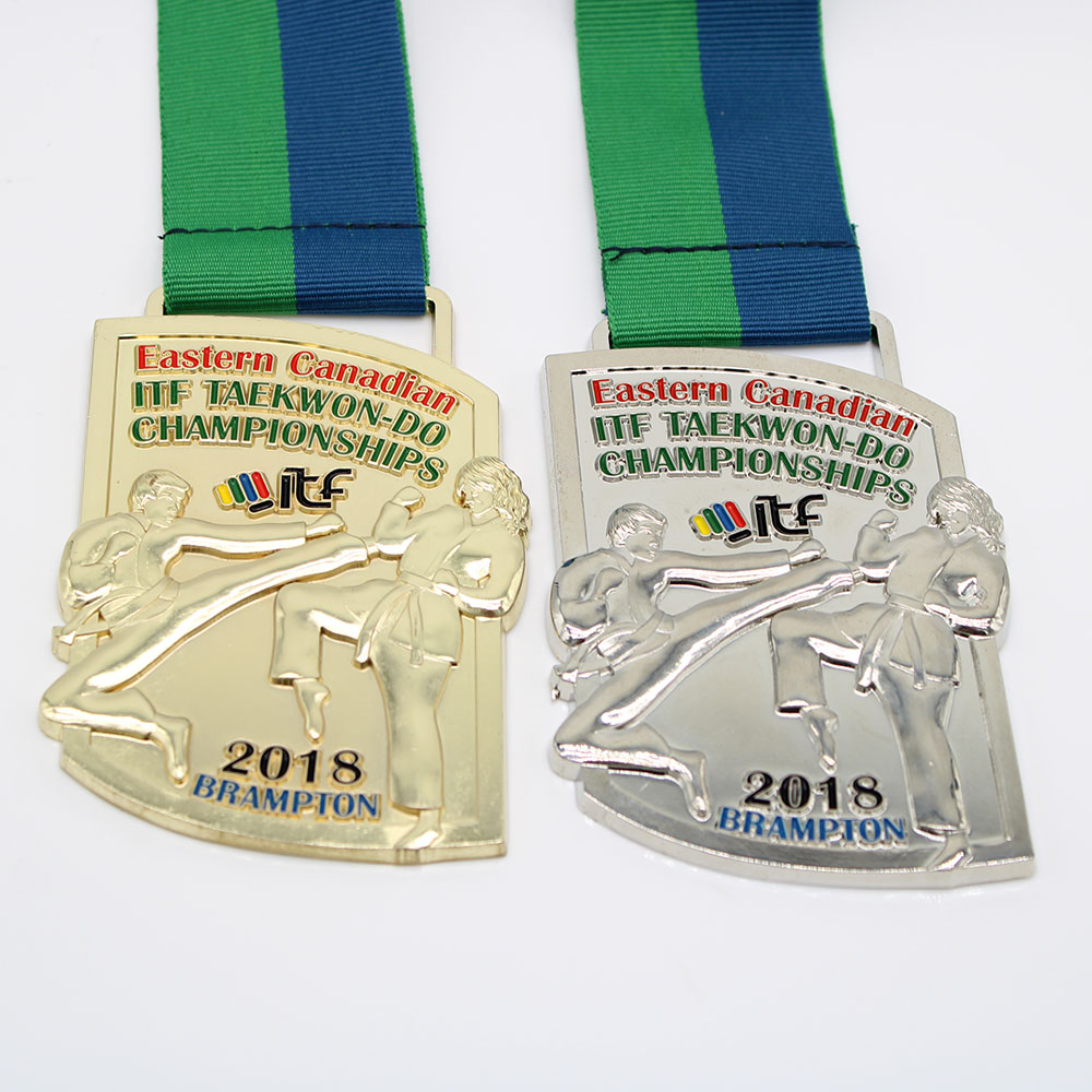 Custom Tae Kwon Do Championship Medals