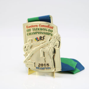 Custom Tae Kwon Do Championship Medals