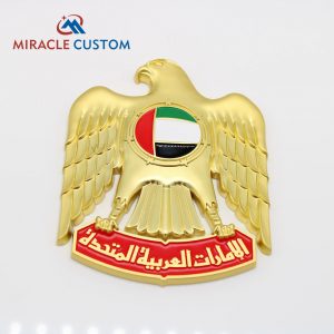 Custom 3D Big Medallion Cut Out Medals Big Falcon