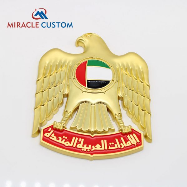 Custom 3D Big Medallion Cut Out Medals Big Falcon