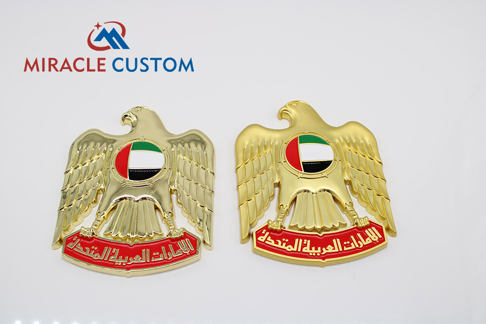 Custom 3D Big Medallion Cut Out Medals Big Falcon