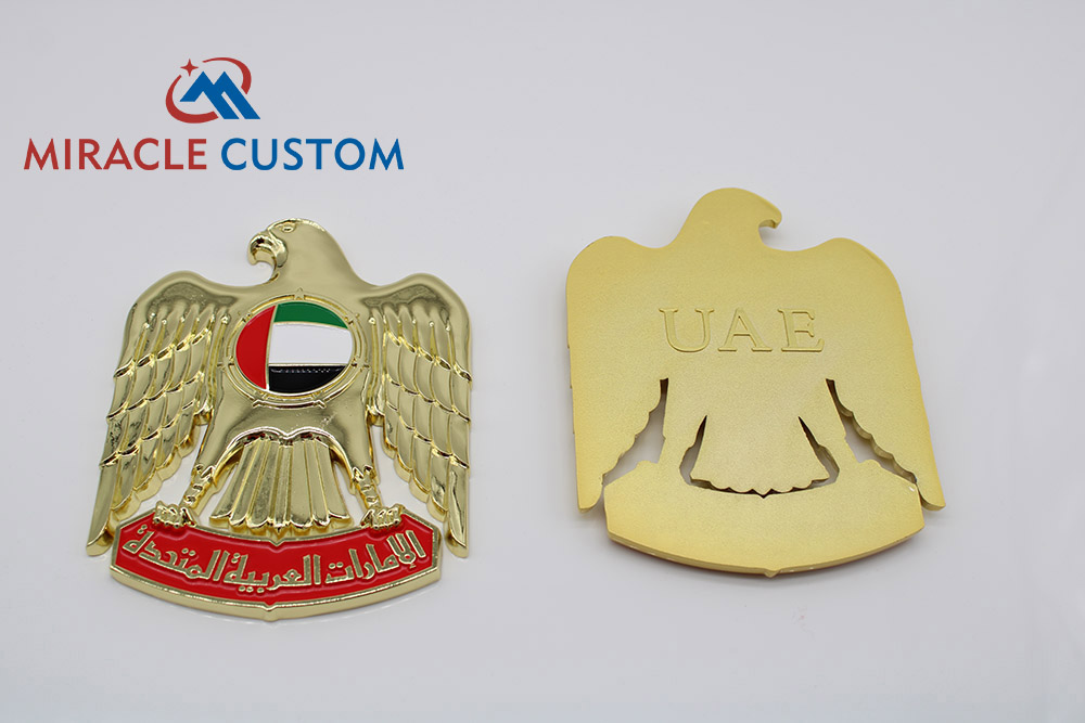 Custom 3D Big Medallion Cut Out Medals Big Falcon