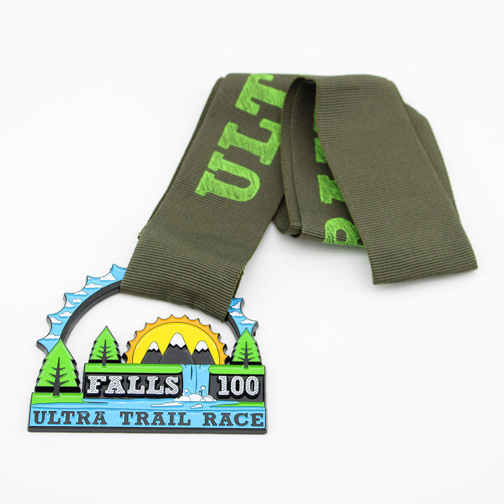 Custom Ultra Run Color Filling Medals