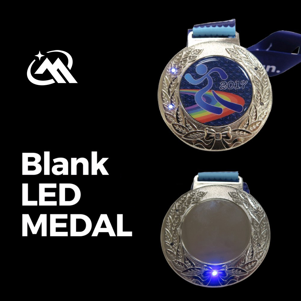 blank led medals