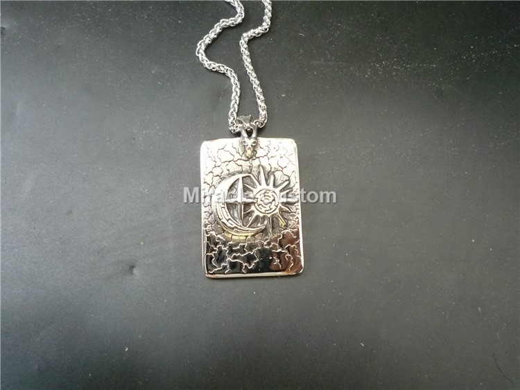 hiphop Evileye Mens Devil Stainless steel Pendant Necklace Gift