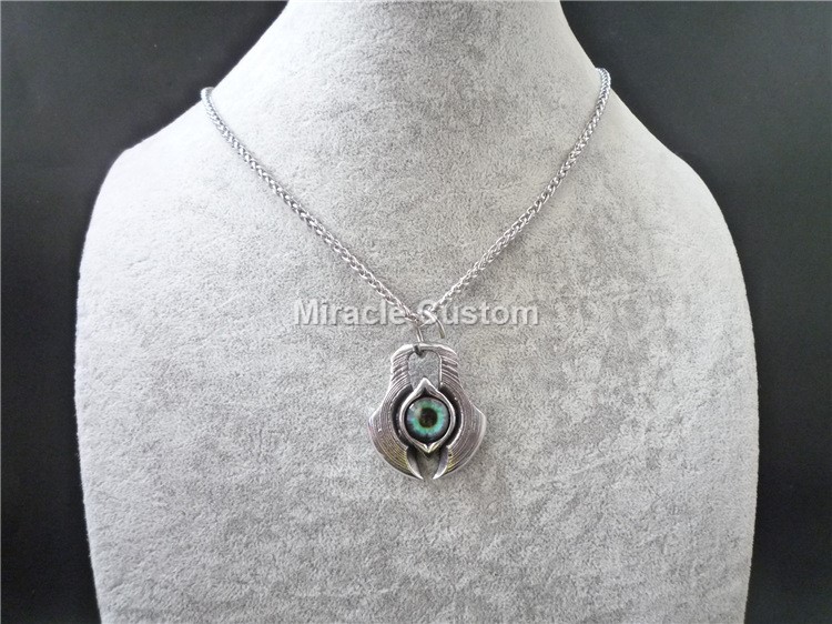 hiphop Evileye Mens Devil Stainless steel Pendant Necklace Gift