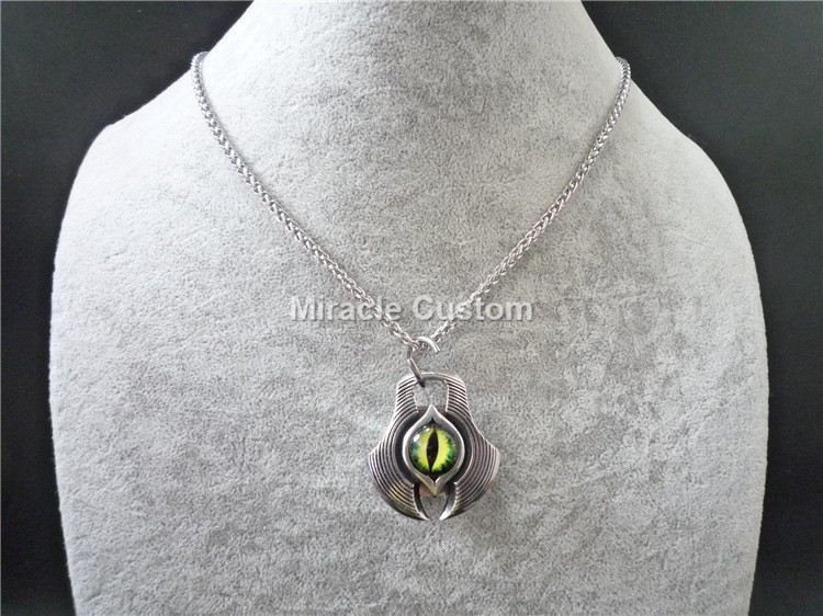 hiphop Evileye Mens Devil Stainless steel Pendant Necklace Gift