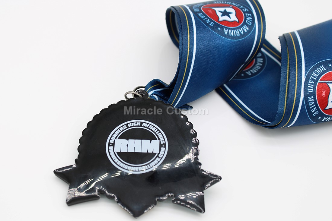 custom pvc race medals