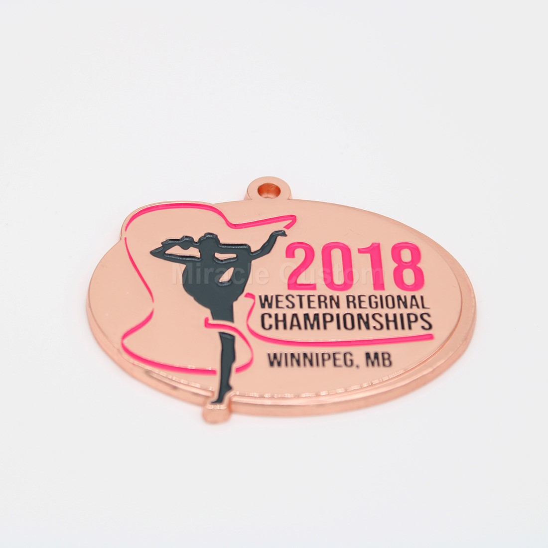 Custom Shiny Copper Medals