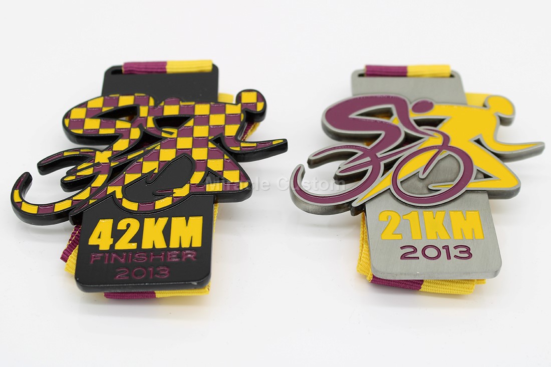 Custom 42KM Finisher Medals