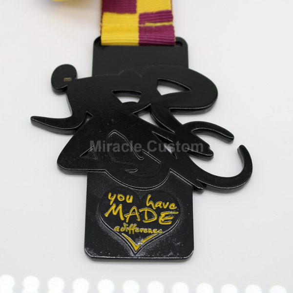 Custom 42KM Finisher Medals 21KM Medals 10K Medals - Image 2