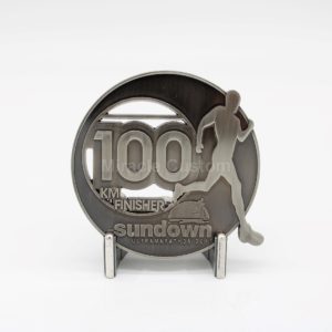 Custom 100KM Finisher Medals