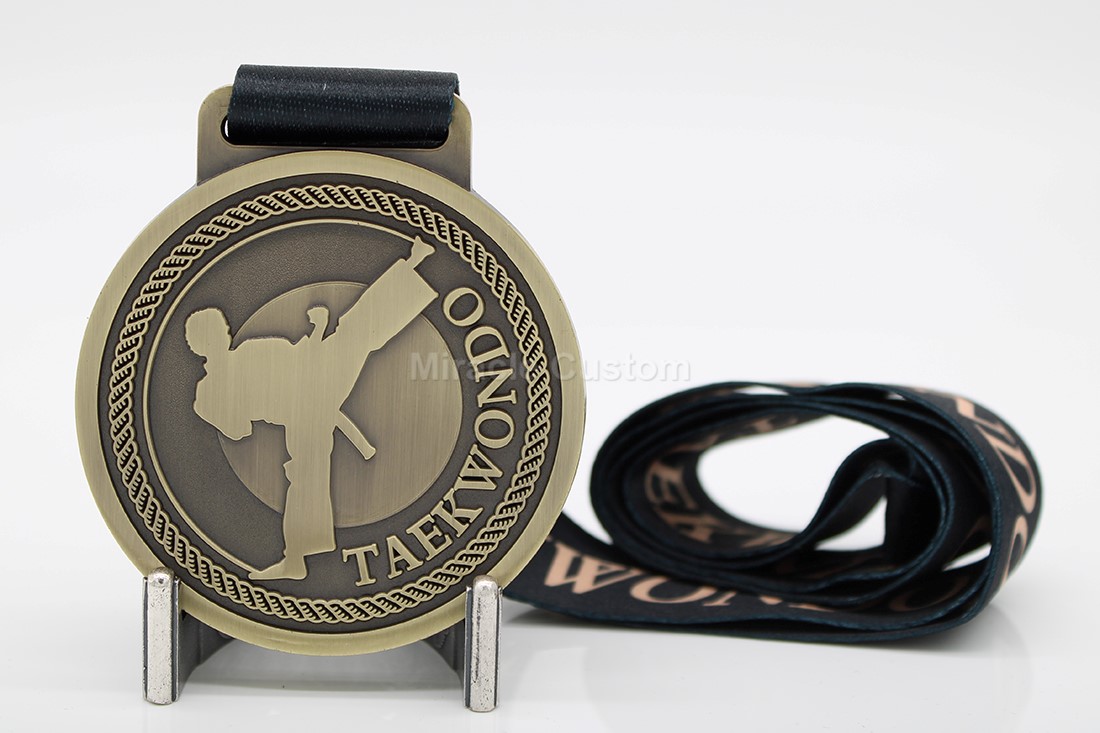 Custom Taekwondo Medals Wholesale